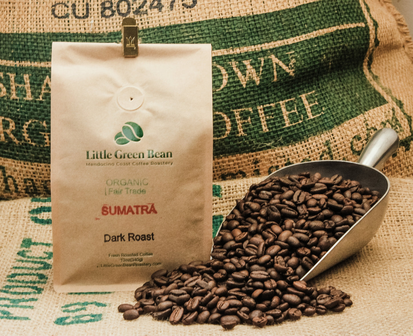 Sumatra Fair Trade Organic Dark Roast - 12 oz
