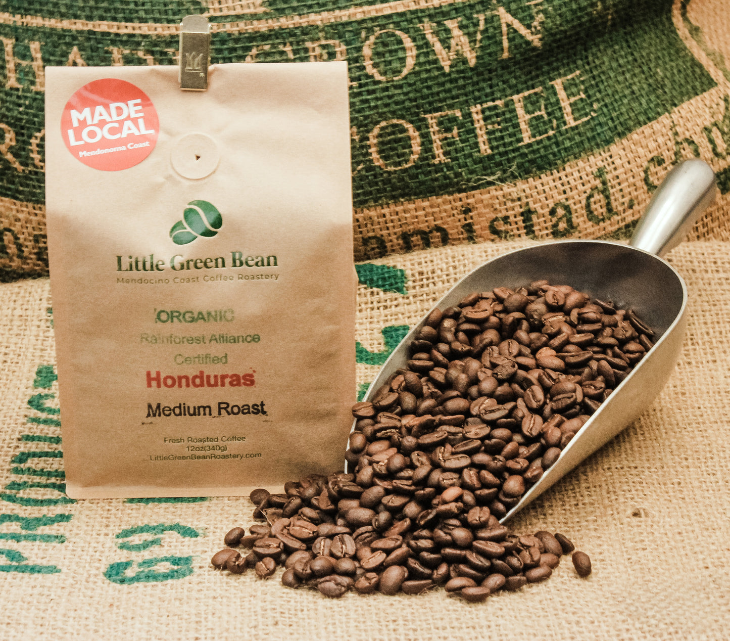 Honduras Organic Fair Trade Medium Roast - 12 oz