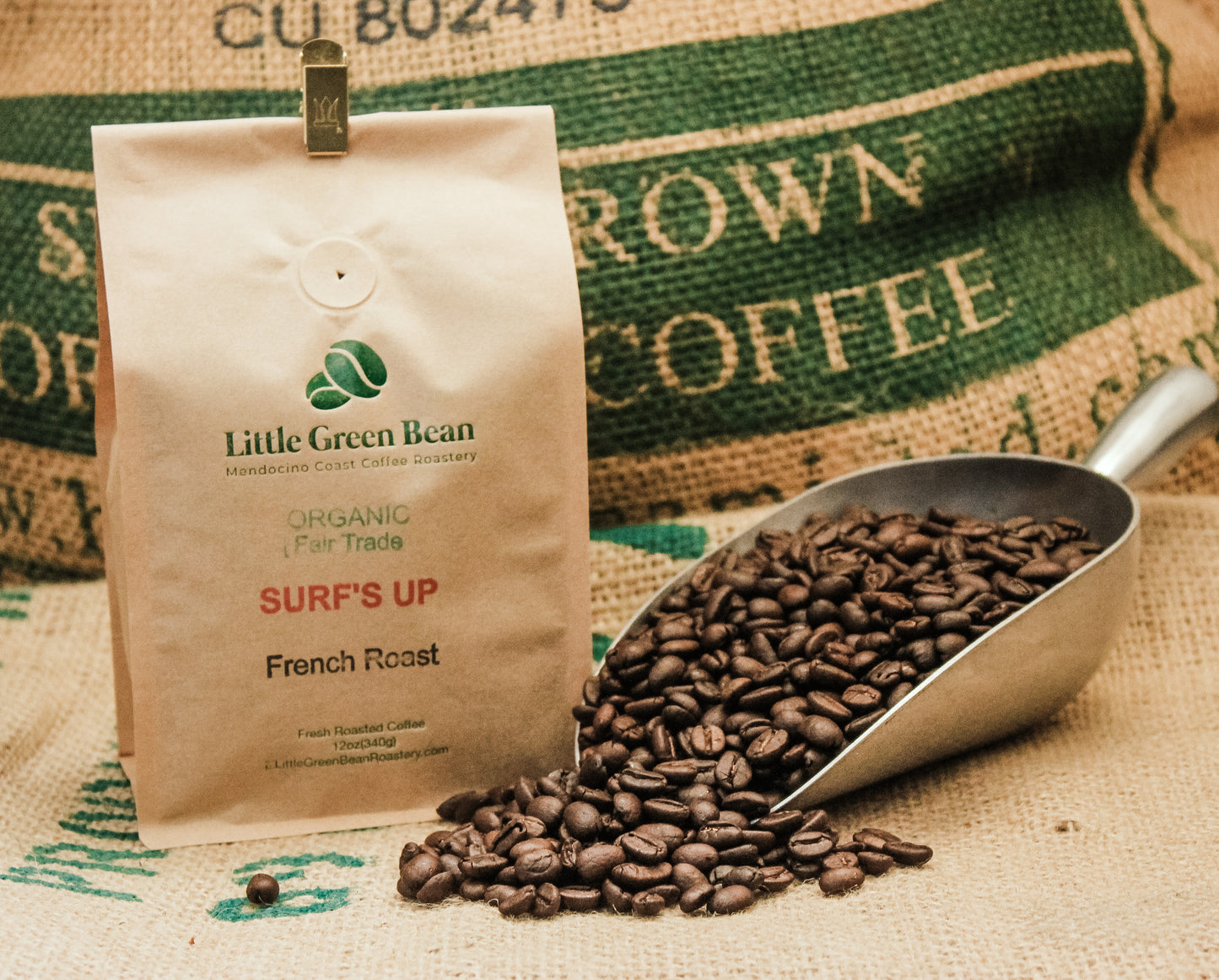 Surf’s Up Blend - Organic French Roast - 12 oz