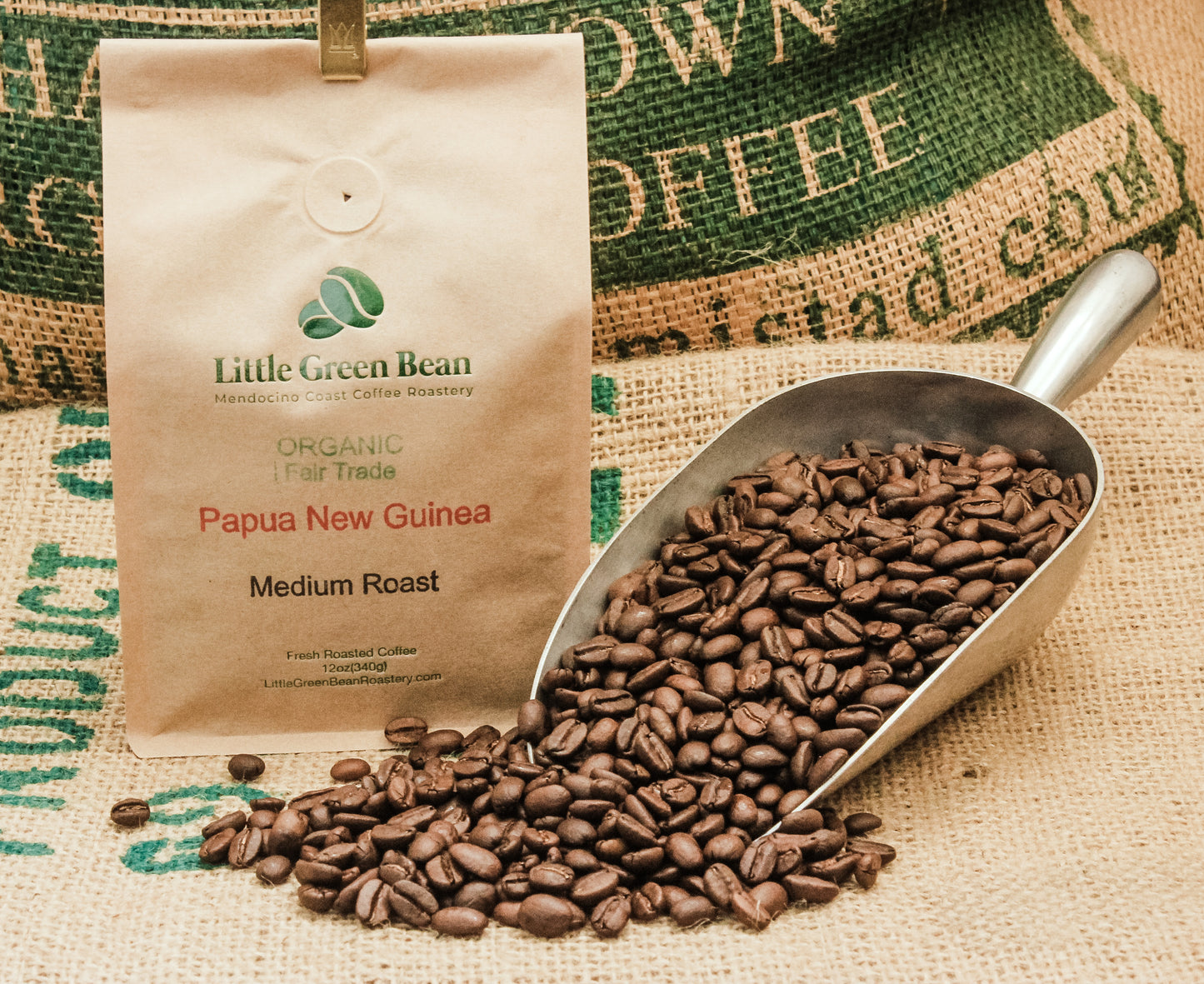 Papua New Guinea - fair trade organic medium roast - 12 oz