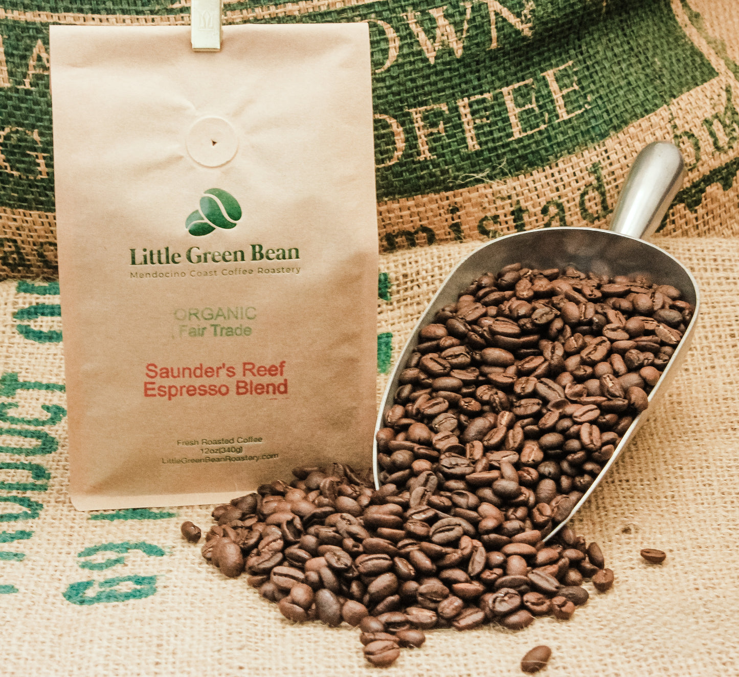 Saunder’s Reef Espresso Blend - Fair Trade Organic - 12 oz
